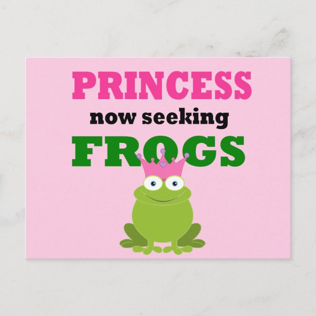 Funny Princess Vykort (Framsida)