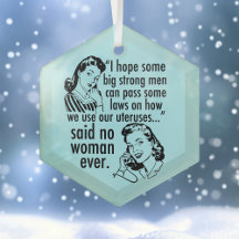 Funny Pro Choice Retro Feminist Kvinnor jul