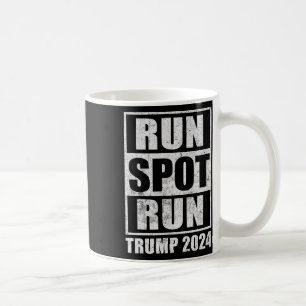 Funny Pro Trump 2024 Springa Spot Springa Trump Ka Kaffemugg