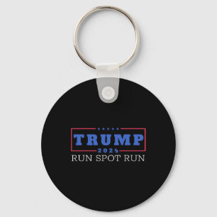 Funny Pro Trump 2024 Springa Spot Springa Trump Ka Nyckelring