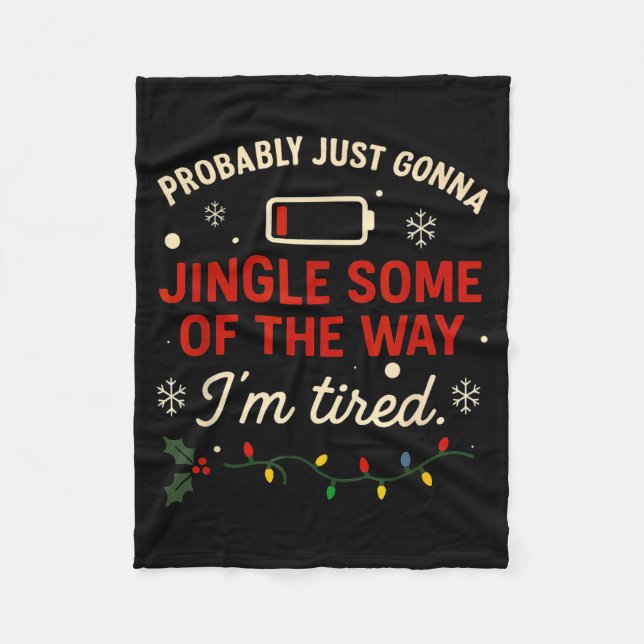 Funny Probably Just Gonna Jingle Some Of The Way I Fleecefilt (Framsidan)