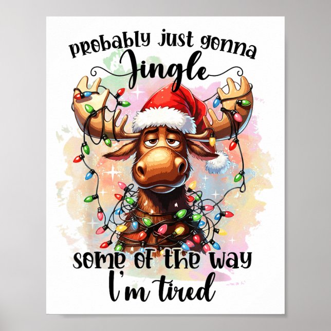 Funny Probably Just Gonna Jingle Some Of The Way,  Poster (Framsidan)