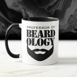 Funny professor i Beardology Mugg