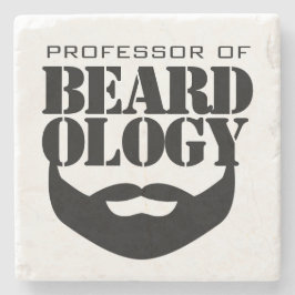 Funny professor i Beardology Stenunderlägg