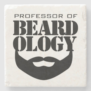 Funny professor i Beardology Stenunderlägg
