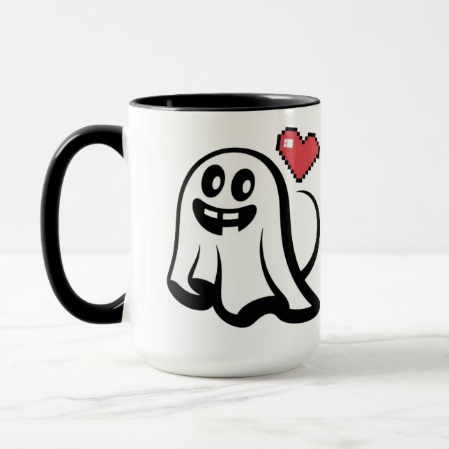 Funny Programmer Halloween Mugg (Vänster)