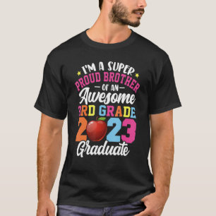 Funny Proud Brother av klass 2023 3rd Klass G T Shirt