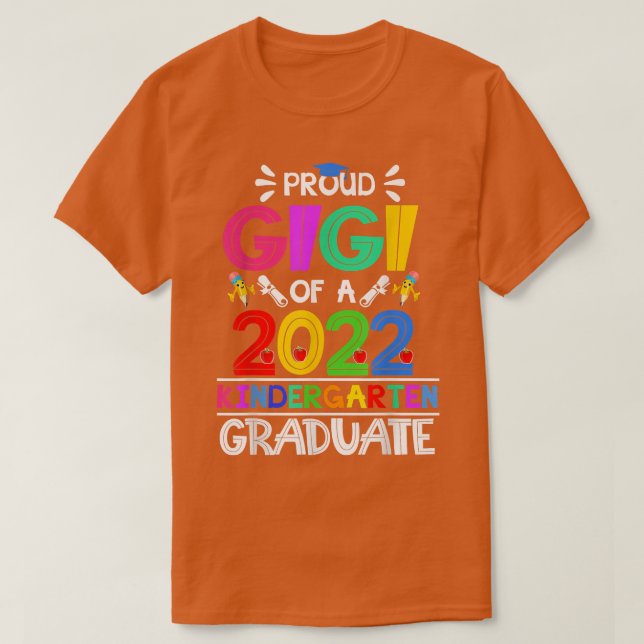 Funny Proud Gigi från 2022 Kindergarten G T Shirt (Design framsida)