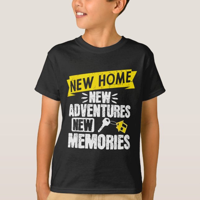 Funny Proud Homeowner New Homenew Adventures New M T Shirt (Framsida)