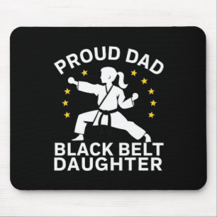 Funny Proud Pappa Black Bälte Dotter Karate Pappa Musmatta