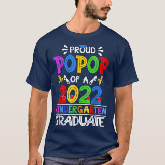 Funny Proud Pop Pop från 2022 Kindergarte T Shirt