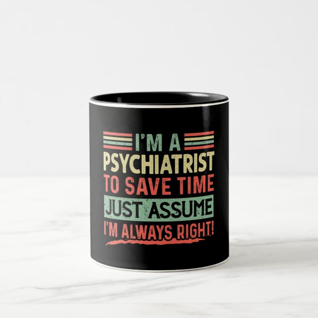 Funny Psychiatrist Mugg (Center)