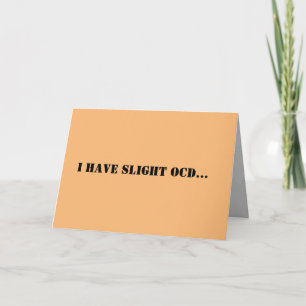 Funny Psychology Kärlek Card Kort