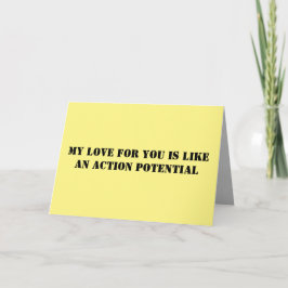 Funny Psychology Kärlek Card Kort