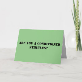 Funny Psychology Kärlek Card Kort
