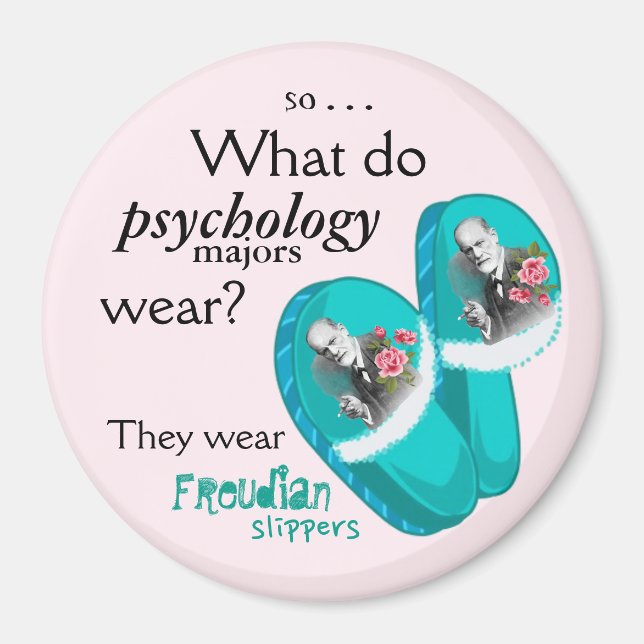 Funny Psychology Major Magnet (Framsidan)