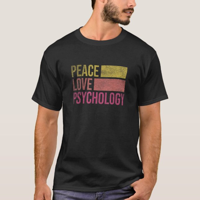 Funny Psychology Shirt Psychoanalysis Psych Major T (Framsida)