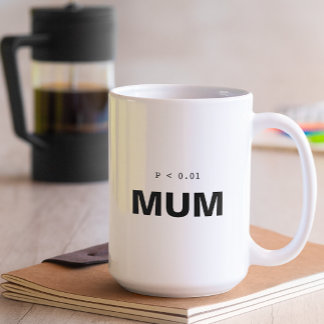 Funny Psychology Statistics Mug | Significant Mum Kaffemugg