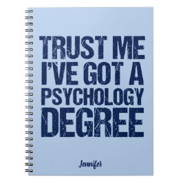 Funny Psychology Studenten Anpassningsbar Psycholo Anteckningsbok