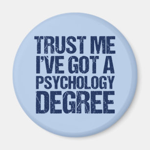 Funny Psychology Studenten Psycholog Magnet