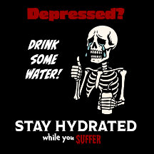 Funny psykisk hälsa Poster - Ljust utskrift