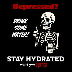 Funny psykisk hälsa Poster - Ljust utskrift