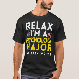 Funny psykologi Major PhD Psycholog PsyD 1 T Shirt