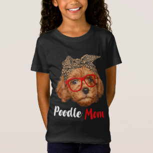 Funny Pudel Mamma-gåva för Hundälskare - Mor Da T Shirt