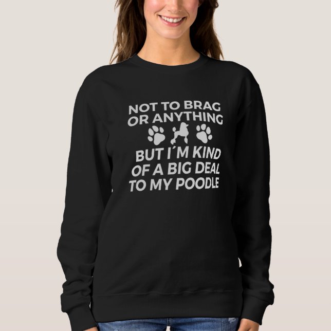 Funny Pudel T Shirt (Framsida)