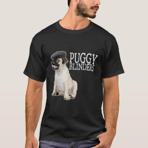 Funny Pug Älskare Hund Ansikte Peaky Life Retro Vi T Shirt
