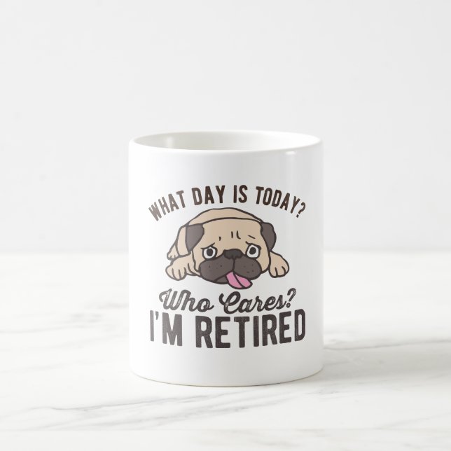Funny Pug Älskare Mugg Gift (Center)