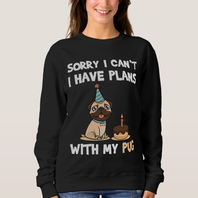 Funny Pug-citat för pug älskare och pug-ägare T Shirt (Framsida)