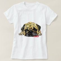 Funny Pug Hund T-Shirt