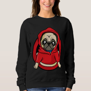 Funny Pug Loaf Cute Image Sticker Classic T-Shirt
