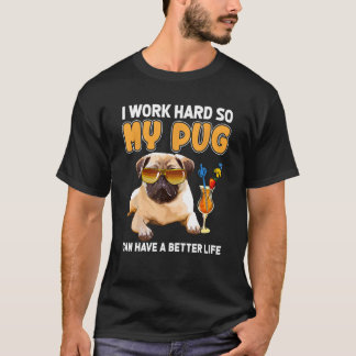 Funny Pug TShirts Designs Pug Älskare Gifts Shirt
