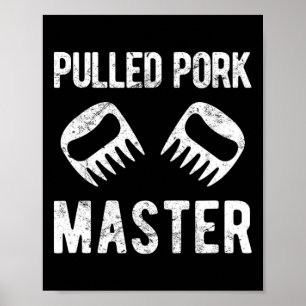 Funny Pulled Gris Master Bear Klo Poster