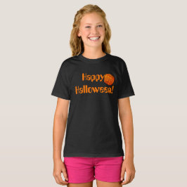 Funny Pumpkin Happy halloween T Shirt