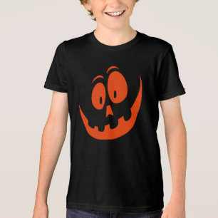 Funny Pumpkin Jack o lantern Ansikte Halloween T Shirt
