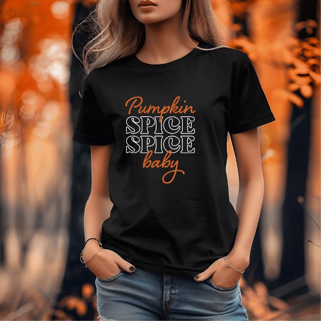 Funny Pumpkin Spice Fall T-Shirt (Skapare uppladdad)