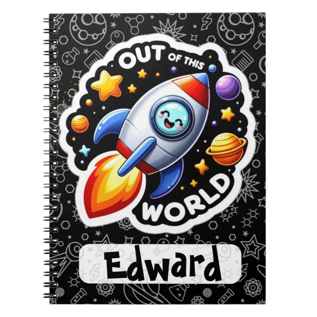 Funny Pun Back to school Personlig bärbar dator Anteckningsbok (Framsidan)