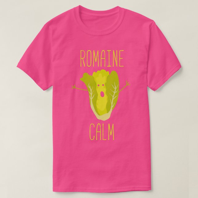 Funny  Pun Romaine Lugn Gardener Gift T Shirt (Design framsida)