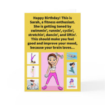 Funny Pun Sarah Tonin' Grattis på födelsedagen