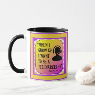 Funny Pun Sarkastic Humor Roligt Gag Gift Mugg