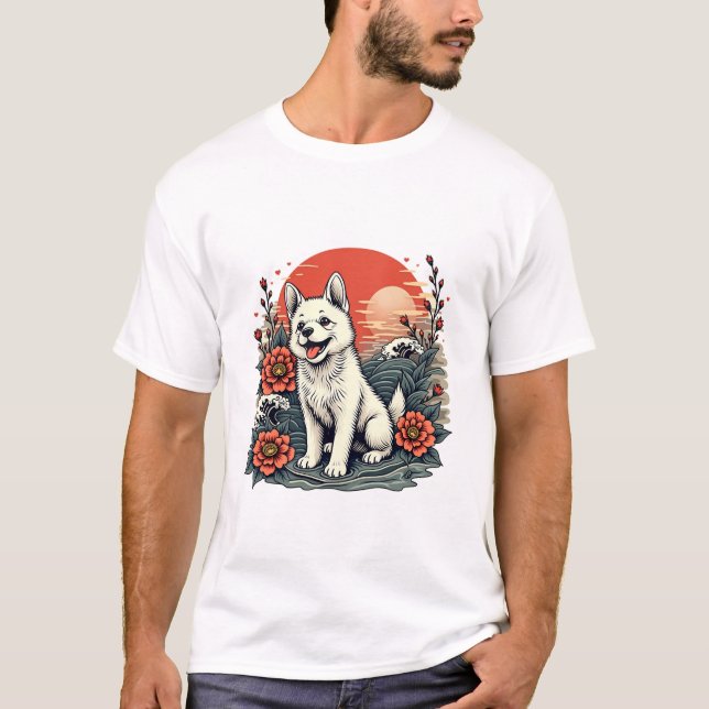Funny Puppy Tee | Perfect Gift for Dog Lovers (Framsida)
