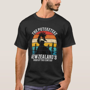 Funny Puteketeke Nya Zeelands börd T Shirt
