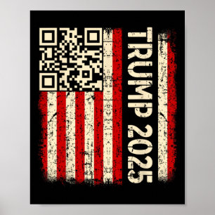 Funny Qr Donald Trump Dancing 4745 Code Video Poster