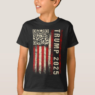 Funny Qr Donald Trump Dancing 47_45 Code Video T Shirt