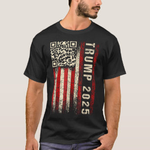 Funny Qr Donald Trump Dancing 47_45 Code Video T Shirt