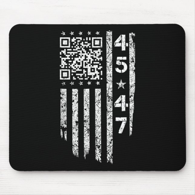 Funny Qr Han är Bakordförande Trump Code Musmatta (Framsidan)