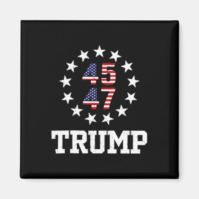 Funny Qr President Trump Dance Code Inauguration D Magnet (Framsidan)